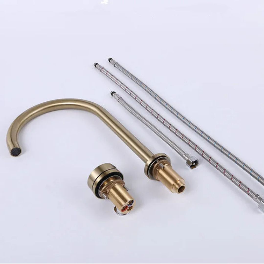 Tall Spout Bathroom Tap with 360° Rotation