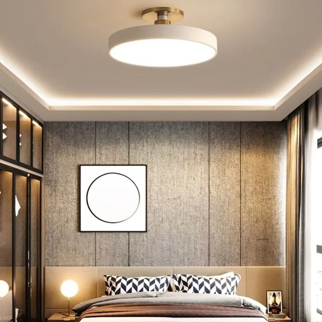 Round Surface-Mounted LED Light – Nordic Model