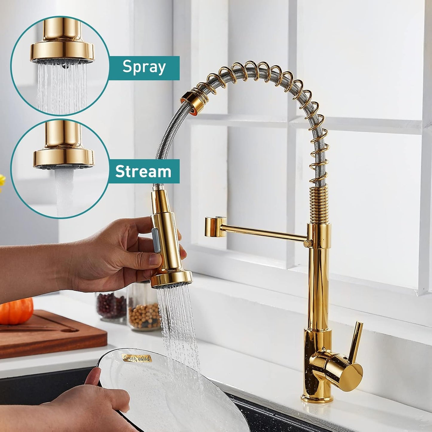 Vega Articulated Luxury Kitchen Tap