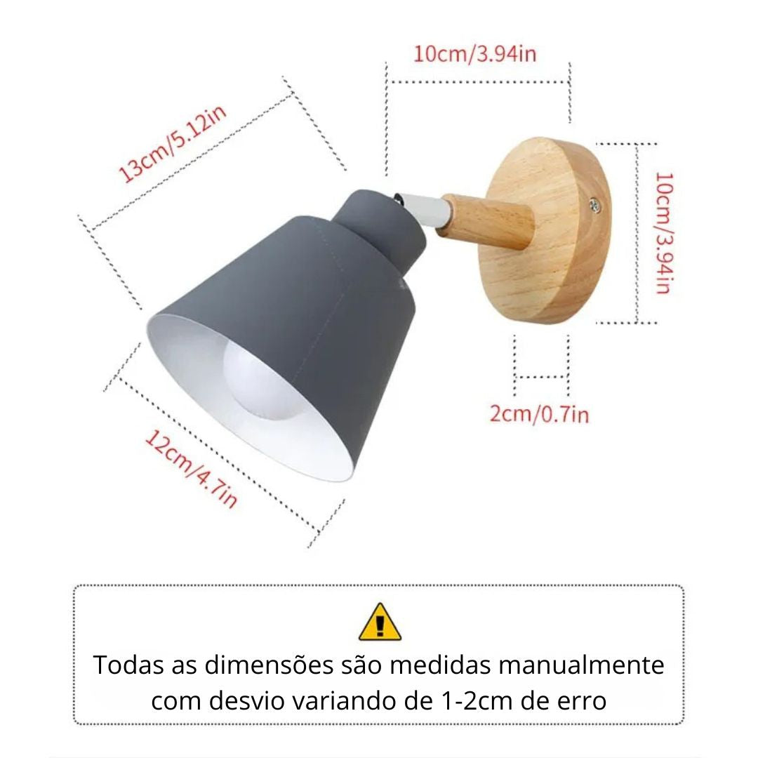 luminária de parede, luminária arandela, arandela de parede, arandela articulada, arandela de parede interna, arandela quarto, arandela de parede quarto, arandela preta