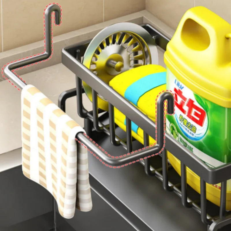 organizador de pia,
organizador de pia de cozinha,
organizador cozinha,
porta detergente e esponja,
porta esponja de pia,
porta detergente e bucha,