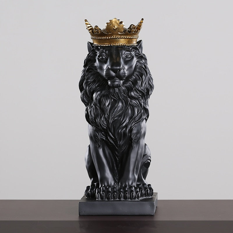 estatueta leão, estatuetas, decoração para casa, estatueta decorativa, estatueta, decoração de sala, decoração de interiores, estatuetas para decoração,