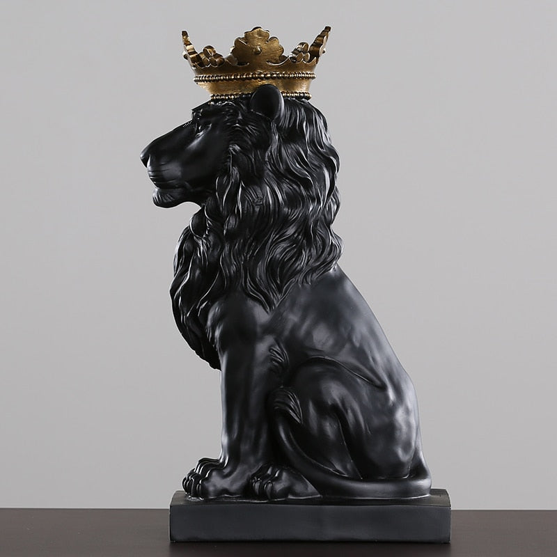 estatueta leão, estatuetas, decoração para casa, estatueta decorativa, estatueta, decoração de sala, decoração de interiores, estatuetas para decoração,