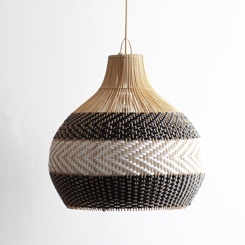 luminária pendente rustica, luminaria pendente, pendente, Luminária Pendente Rattan, luminaria de bambu,