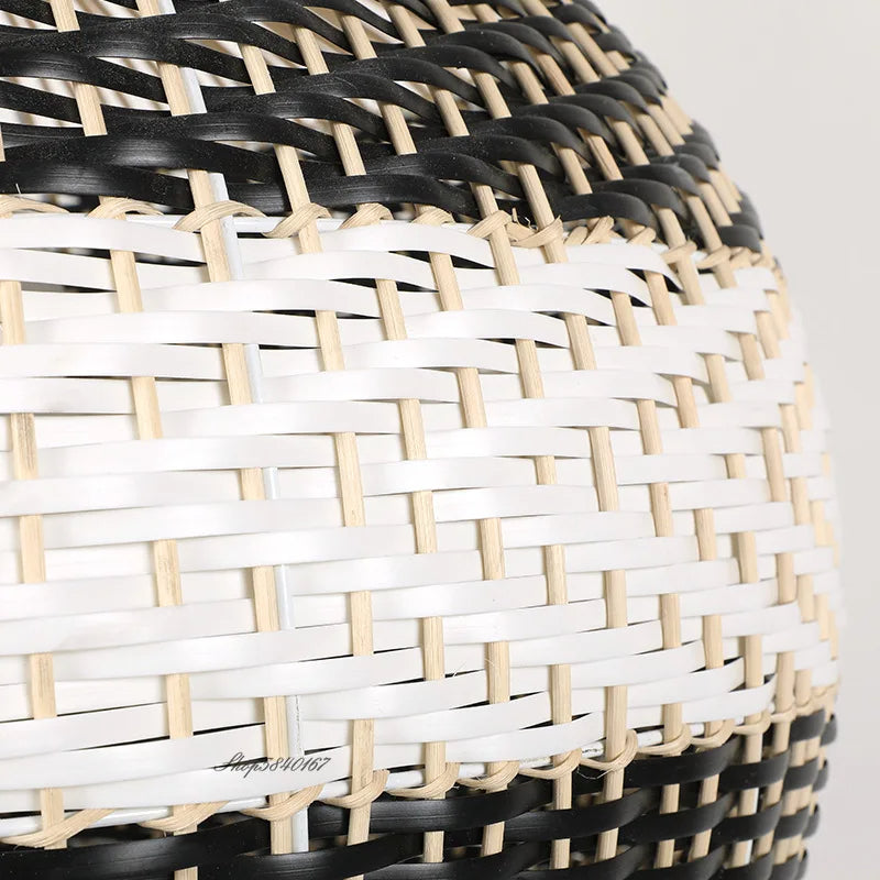 luminária pendente rustica, luminaria pendente, pendente, Luminária Pendente Rattan, luminaria de bambu,