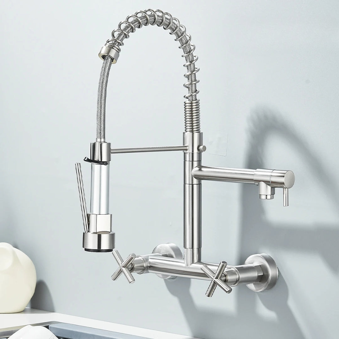Aura Wall-Mounted Luxury Kitchen Tap