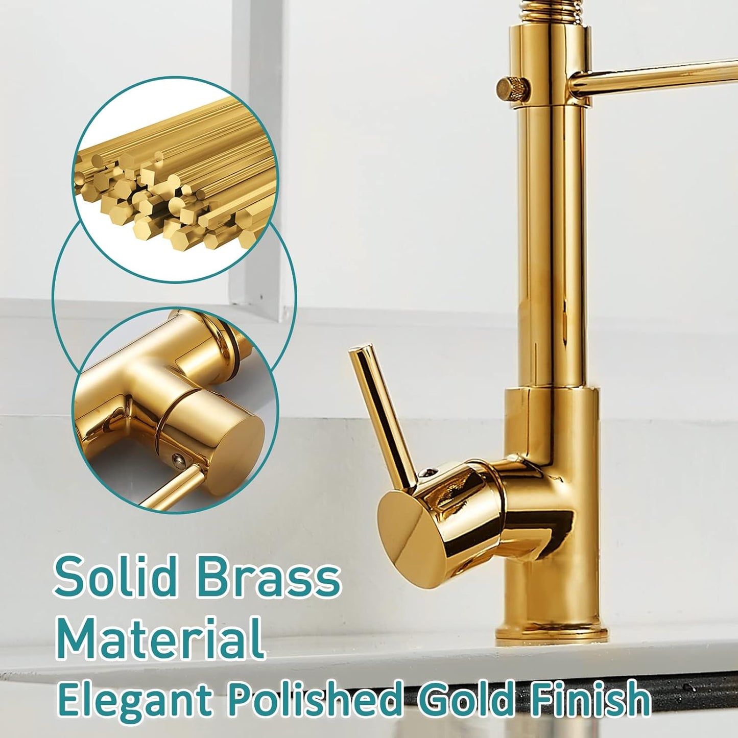 Vega Articulated Luxury Kitchen Tap