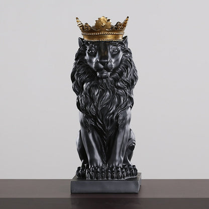 estatueta leão, estatuetas, decoração para casa, estatueta decorativa, estatueta, decoração de sala, decoração de interiores, estatuetas para decoração,